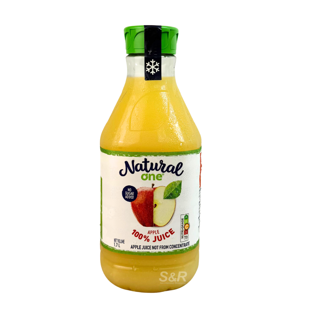 Natural One 100% Apple Juice 1.7L